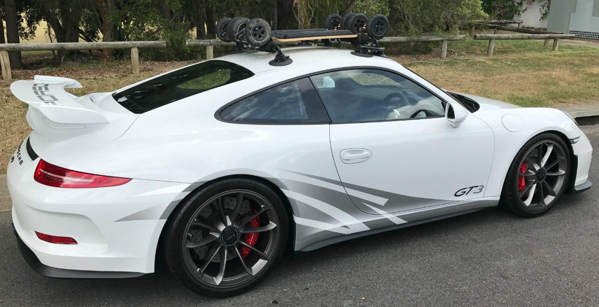 Porsche GT3 Roof Rack - SeaSucker Heavy-Duty Roof Rack